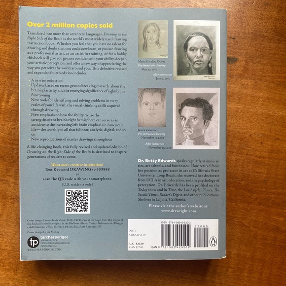 Drawing on the Right Side of the Brain book - Picture 2 of 3